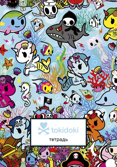 Тетрадь студенчекая tokidoki, В5, 40 листов - фото 1