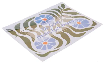 Папка-конверт А4 на кнопке "Garden flowers" ассорти - фото 9