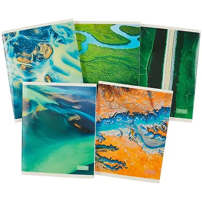 Тетрадь в клетку Listoff, "Чудеса природы", 96 листов, в ассортименте - фото 7