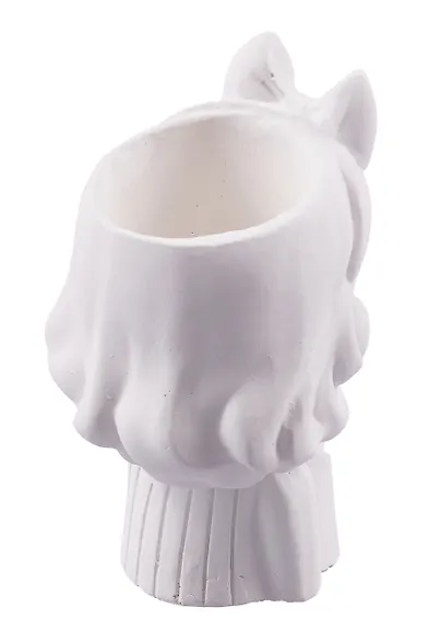 Кашпо-органайзер Девочка с леденцом (гипс) (8х13х7) (7503607) - фото 4