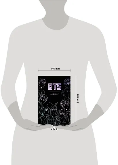 Блокнот BTS, А5, 80 листов - фото 5