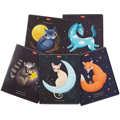 Тетрадь в клетку Hatber, "Звездные мечтатели", 48 листов, в ассортименте - фото 7