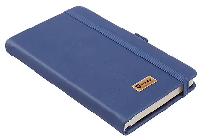 Записная книжка А7 100л лин. "Classic" синяя, 7БЦ, Schiller - фото 2