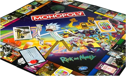 Настольная игра, Hobbyworld Монополия. Рик и Морти 503386 - фото 4