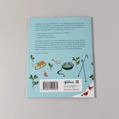 Зимушка-зима. Кроссворды, головоломки и другие снежные загадки - фото 11