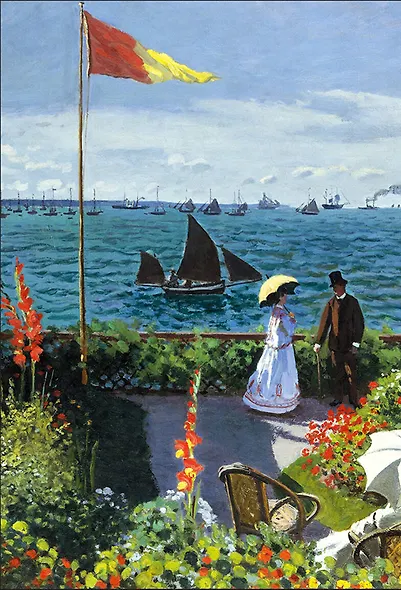 Обложка для паспорта «Моне. Терраса в Сент-Адресс» - фото 4