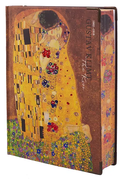 Книга для записей "Г. Климт" А5, 248 листов, твердая обложка, 120г/м2, в ассортименте - фото 2