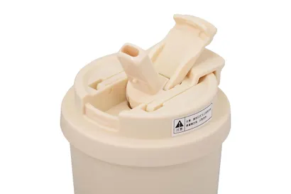 Термостакан Котик в лавандовых цветах (пластик/металл) (500мл) (12-7306-202510-STB-30) - фото 5