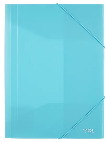 Папка на резинке А4 "Pastel" пластик 0,5мм, Yoi - фото 7