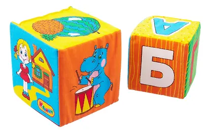 Игрушка, Кубики АБВГДЕйка - фото 3