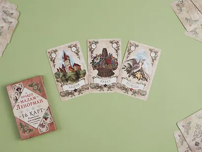 Оракул мадам Ленорман. Руководство для гадания и предсказания судьбы (36 карт + инструкция в коробке) - фото 6