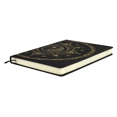 Ежедневник недат. А5 160л "Софт-тач. Арт-терапия" черный, кожзам, тв.переплет, тиснений фольгой, конгревное блинтовое тиснение, антистресс-раскраска, офсет, ляссе, подар.упаковка - фото 3