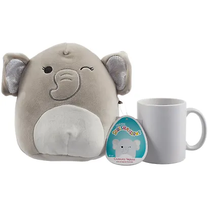 Мягкая игрушка Squishmallows Слониха Чериш (20 см) - фото 3