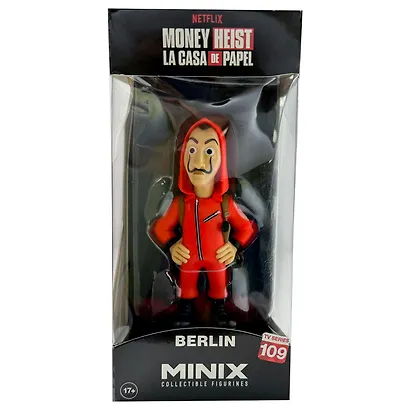 Коллекционная фигурка Бумажный дом Берлин в маске (12см) (Minix) (13845) - фото 5
