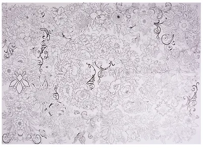 Цветочные мотивы: книжка-раскраска - фото 2