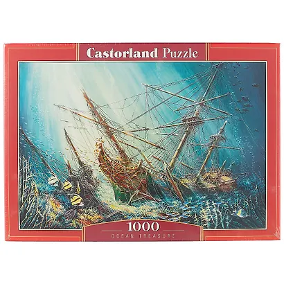 Пазл Castorland 1000 эл. Морское сокровище 68*47см. C-103782 - фото 1