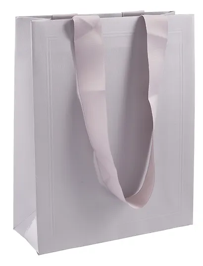 Пакет А4 32*26*10 "Silver" - фото 1