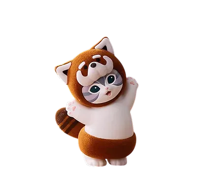 Фигурка Mofusand Fluffy Party mini figure, в ассортименте (1шт) - фото 3