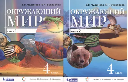 Окружающий мир. 4 класс. Учебник. В 2-х книгах (комплект из 2-х книг) - фото 1