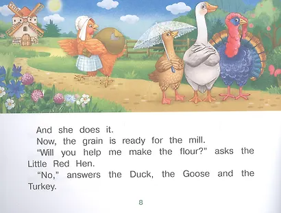 The Little Red Hen / Рыжая Курочка. (на английском языке) - фото 2