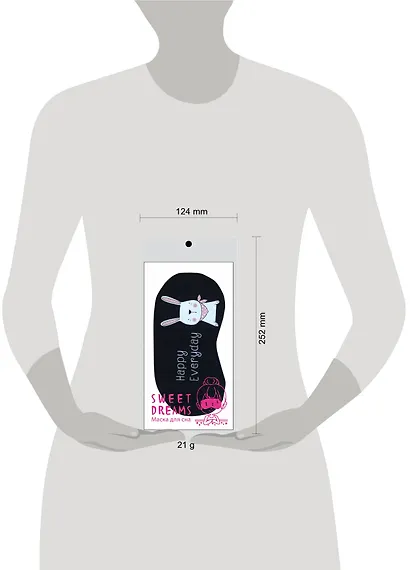 Зайчик. Маска для сна - фото 3