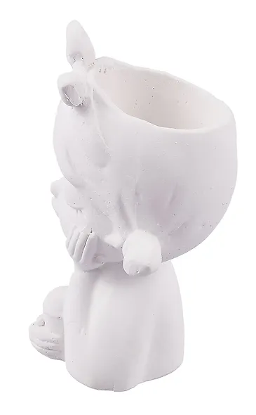 Кашпо-органайзер Спящая девочка (гипс) (7х12х10) (7503629) - фото 3