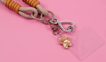 Шнурок-подвеска для телефона «Котик» - фото 3