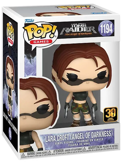 Коллекционная фигурка Funko POP! Games Tomb Raider Lara Croft (Angel of Darkness) (1194) (Fun90840) - фото 2