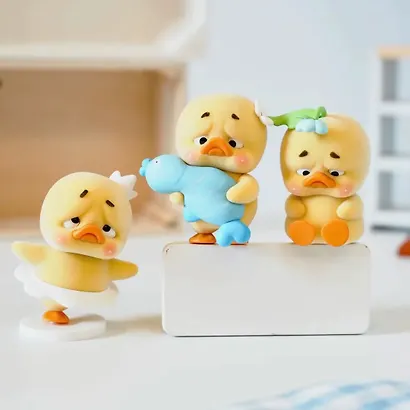 Коллекционная фигурка "Расстроенная утка" 6,5см, Blind Box, 1983 Toys, 15+ - фото 9
