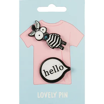 Набор значков Hello (акрил) - фото 1