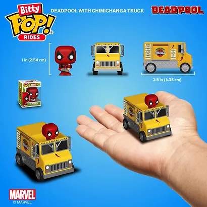 Фигурка FUNKO Bitty POP Ride: Marvel- DP w/CT (FNK83625) - фото 2