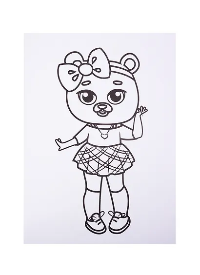 Стильняшки. Раскраска - фото 4