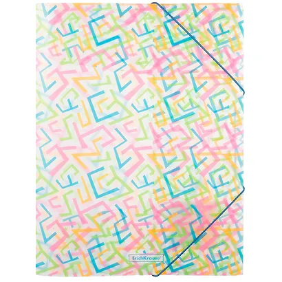 Папка на резинках «Lines», А4, Erich Krause - фото 1