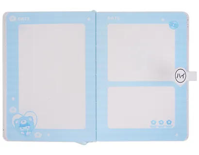 Записная книжка А6 112л лин. "Camellia blossom"  на магнитной застежке - фото 3