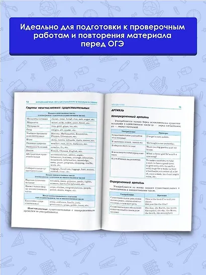 ОГЭ. Английский язык. Весь школьный курс в таблицах и схемах для подготовки к основному государственному экзамену - фото 4
