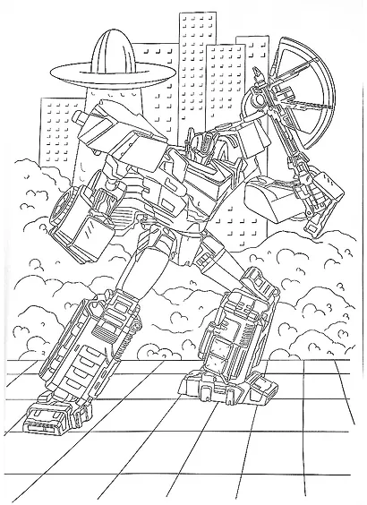 МАКСИ-РАСКРАСКА. СУПЕРРОБОТЫ - фото 3