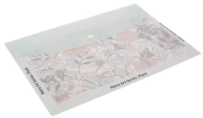 Папка-конверт А4 на кнопке "Flowers", в ассортименте - фото 4