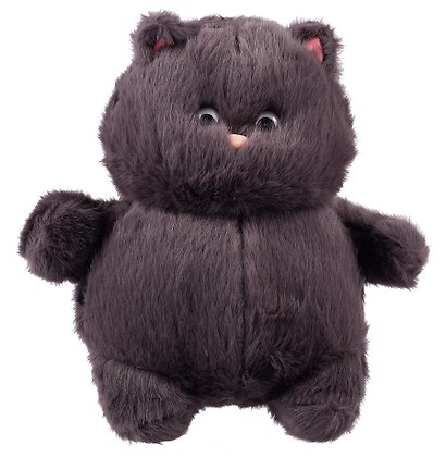 Мягкая игрушка Котик с щечками (серый) (35 см), Bookvalno - фото 2
