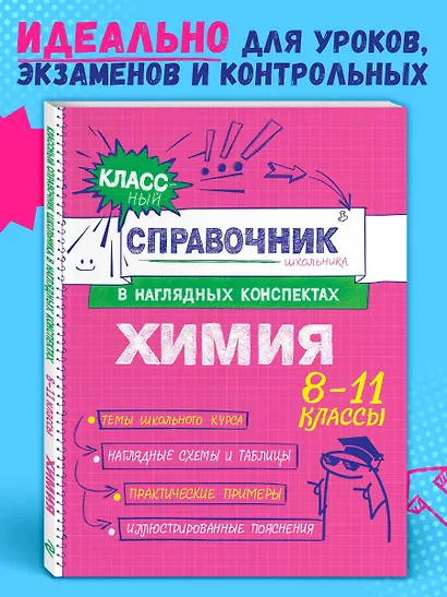 Химия. 8-11 классы. Справочник в наглядных конспектах - фото 4