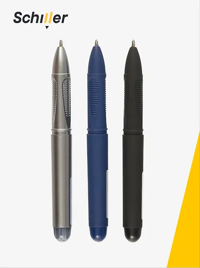 Ручка шариковая Schiller, Smart, черная 1 мм, в ассортименте - фото 3