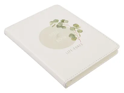 Блокнот для записей А6+ в клетку, 96 листов "Flowers" твердая обложка, белый с кругом, с ляссе - фото 8