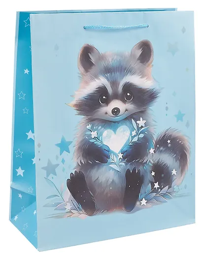 Пакет А4 32*26*12 "Енотик" дет., бум.мат.ламинат - фото 1