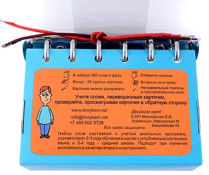 Английский язык. 3-4 класс. Карточки для запоминания слов - фото 3