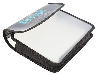 Папка для тетрадей А5 "Break rules" липучка, Оникс - фото 3