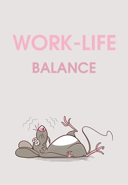 Ежедневник недат. А5 72л "WORK-LIFE BALANCE" - фото 1
