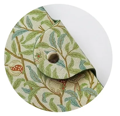 Бизнес-тетрадь А5, 96 листов в клетку, 140 x 200 мм "Poesy. Птицы" искусственная кожа, спираль - фото 5