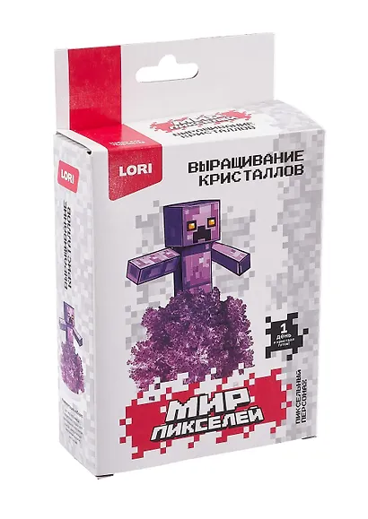 Выращивание кристаллов Мир пикселей "Пиксельный персонаж" - фото 1