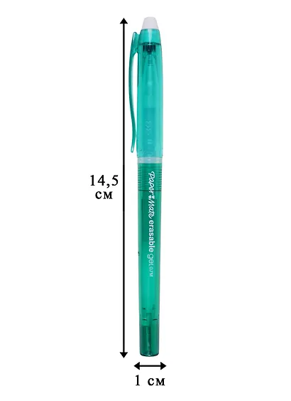 Гелевая ручка пиши-стирай зеленая Erasable, Paper Mate - фото 2