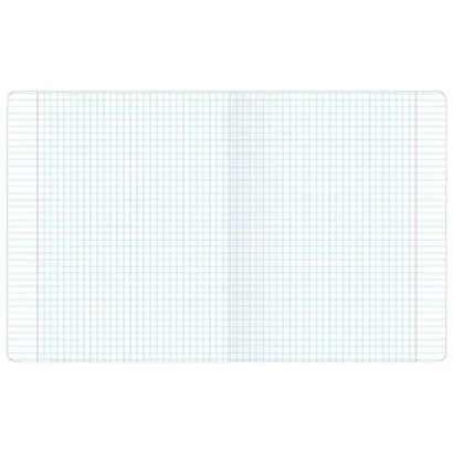 Тетрадь «Peony», 48 листов в клетку, розовый, скрепка - фото 3