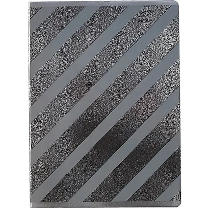 Тетрадь в клетку Unnika, "Металлик. Серебро", А4, 80 листов - фото 1